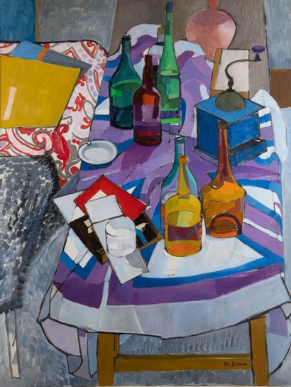 Mireille BINOUX (1929-2014) 
Nature morte...