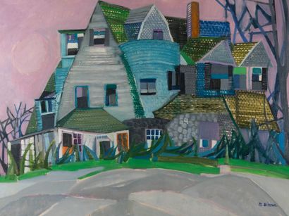 Mireille BINOUX (1929-2014) 
La maison de...