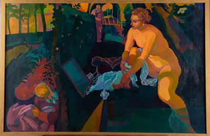 Mireille BINOUX (1929-2014) 
Suzanne et les...