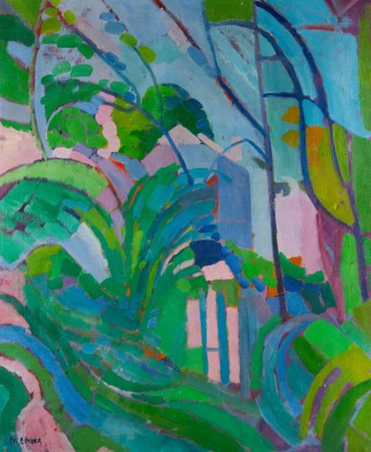 Mireille BINOUX (1929-2014) 
Bougival, la...