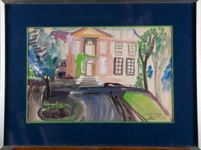 Mireille BINOUX (1929-2014) 
Cortenbach,...