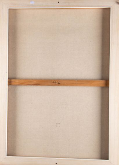Mireille BINOUX (1929-2014) 
Paysage de challementeau...