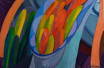 Mireille BINOUX (1929-2014) 
Nature morte...