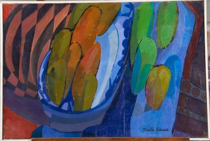 Mireille BINOUX (1929-2014) 
Pommes, poires...