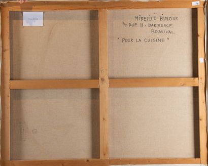 Mireille BINOUX (1929-2014) 

