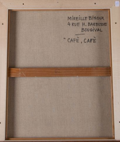 Mireille BINOUX (1929-2014) 
