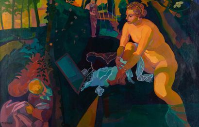 Mireille BINOUX (1929-2014) 
Suzanne et les...