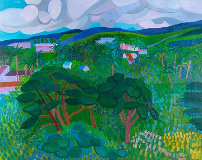 Mireille BINOUX (1929-2014) 
Chiang Mai,...