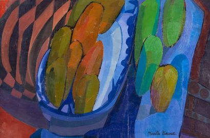 Mireille BINOUX (1929-2014) 
Pommes, poires...