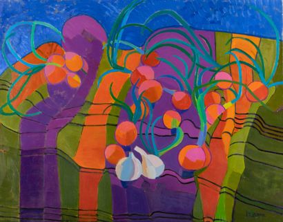 Mireille BINOUX (1929-2014) 
Les oignons...