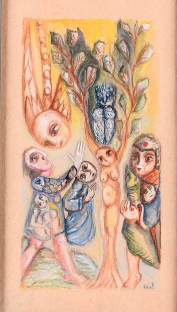 ARIEL (né en 1949)
Composition (d'après le...