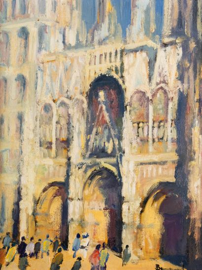 Guy BENARD (né en 1928)
Cathédrale de Rouen...