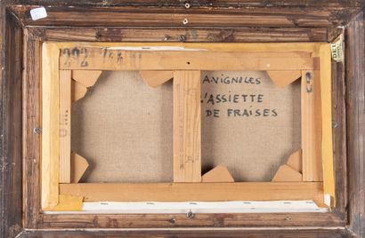 André VIGNOLES (1920-2017) 
L'assiette de...