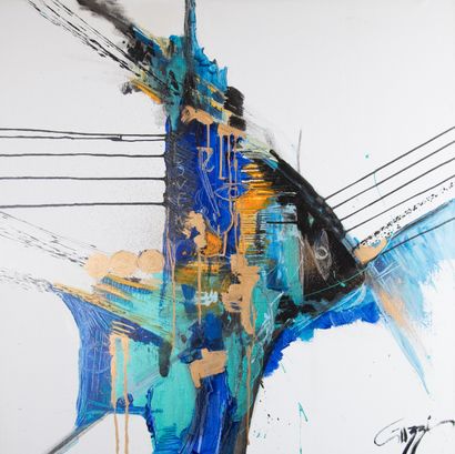 Harry GUZZI (Né en 1951)
Love
Huile sur toile,...