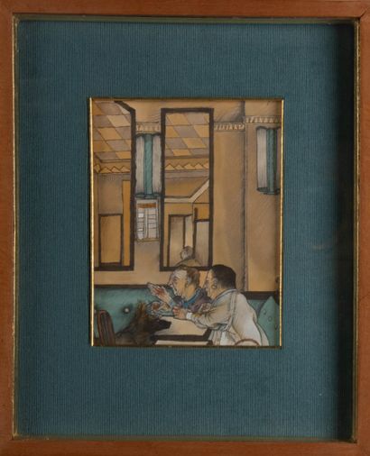 Moreno PINCAS (né en 1936)
Les Miroirs
Technique...