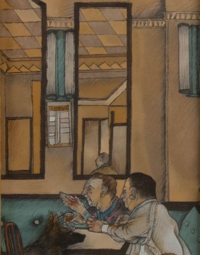 Moreno PINCAS (né en 1936)
Les Miroirs
Technique...