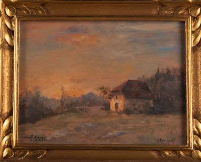 Joseph ROMAGNOL (1893-1981, Ecole de Morestel)
Vieille...