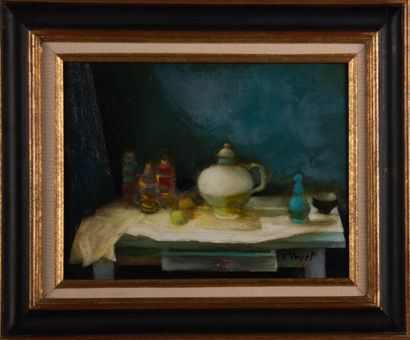 Jean VOYET (XXème siècle)
Nature morte à...
