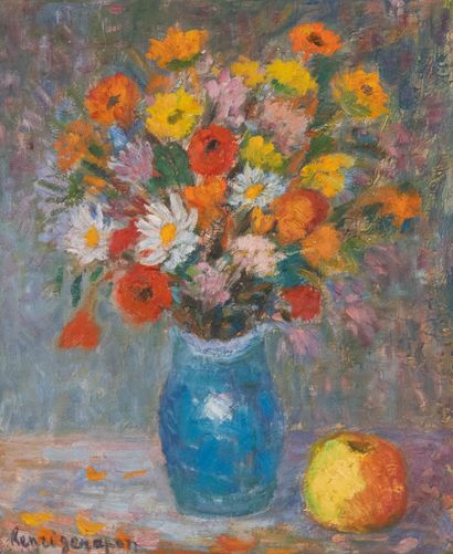 Ecole du XXème siècle
Nature morte aux fleurs...
