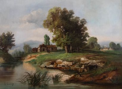 J. LEVI (XIXème siècle)
La ferme près de...