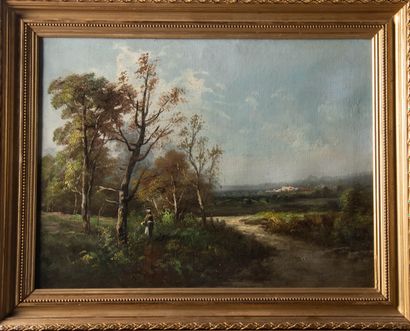 Ecole du XXème siècle
La cueillette
Huile...