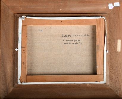 Georges DELPLANQUE (1903-1999)
Esquisse pour...