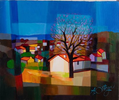 Aurélien ORTEGA (1926-2014)
Paysage de Montagnac
Huile...