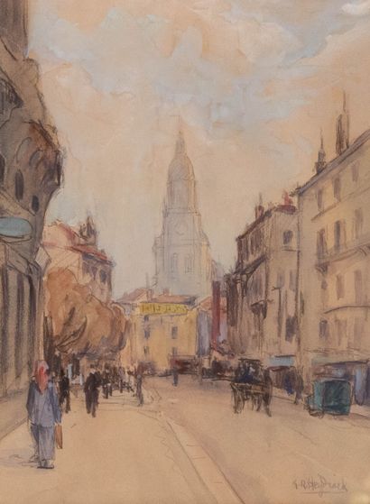 Georges HEYDRICK (1895-1951)
Rue d'Alsace...