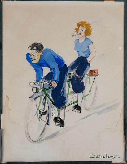 P. DELERY (École française dans la joie des...