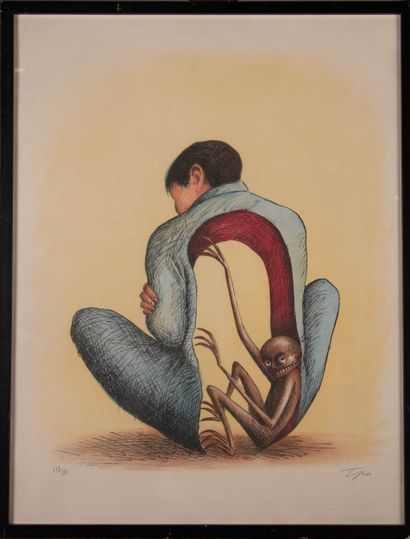 Roland TOPOR (1938-1997)
La Douleur selon...