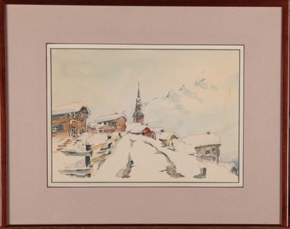 Charles FRACHET (XXème)
Village savoyard...