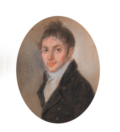 Ecole française du XIXe siècle
Portrait d’homme...