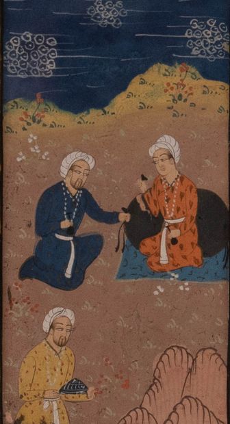 Inde ou Perse, XXème siècle
Miniature avec...