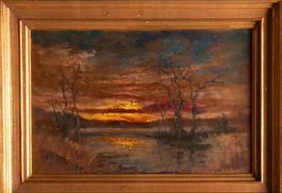 Joseph ROMAGNOL (1893-1981, Ecole de Morestel)
Paysages...