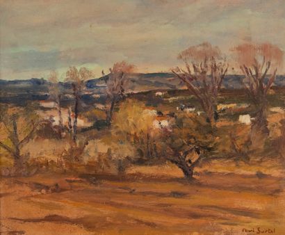 Paul SURTEL (1893-1985)
Paysage provençal,...