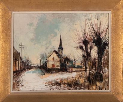 François FRANC (1926-?)
Vue d'une petite...