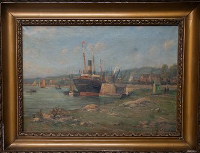 G. CORDIER (XXème siècle)
Marine
Huile sur...