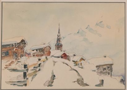 Charles FRACHET (XXème)
Village savoyard...