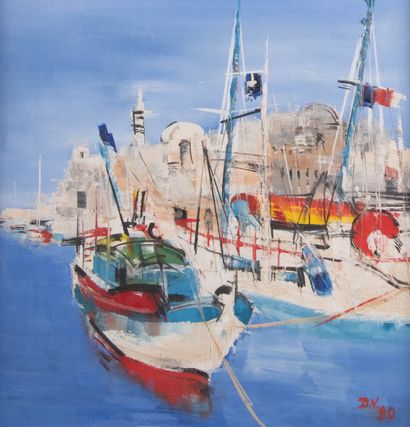 Dragos VITELARU (1951-2009)
Paysage marin
Huile...