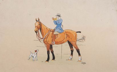 Étienne LE RALLIC (1891-1968)
Cavalière élégante...