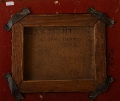 Ecole française du XXème siècle
Le pêcheur
Huile...