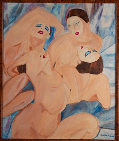KEPPLER (XXIème siècle)
Les femmes, 2000
Huile...