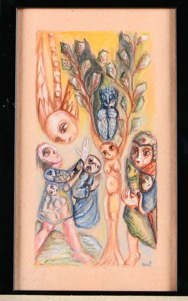 ARIEL (né en 1949)
Composition (d'après le...