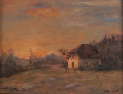 Joseph ROMAGNOL (1893-1981, Ecole de Morestel)
Vieille...
