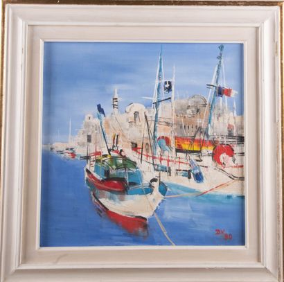 Dragos VITELARU (1951-2009)
Paysage marin
Huile...
