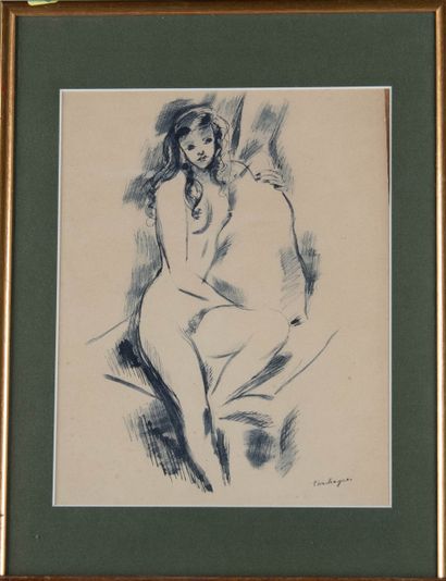 Louis TOUCHAGUES (1893-1974)
Nu assis
Impression...