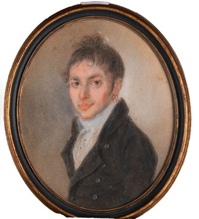 Ecole française du XIXe siècle
Portrait d’homme...