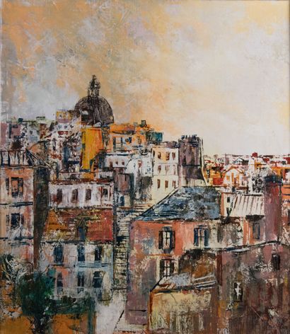 Claude MARTIN (XXe siècle)
Paris, Les Toits
Huile...