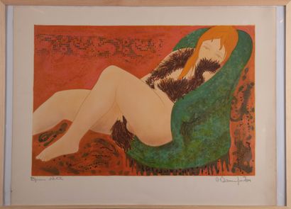 Alain BONNEFOIT (né en 1937)
Nu féminin au...