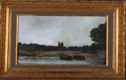 Ecole française du XXème siècle
Paysage aux...